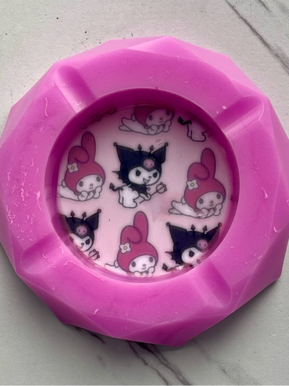 Kuromi & My Melody Ashtray Sanrio Collectible Decorative Gift